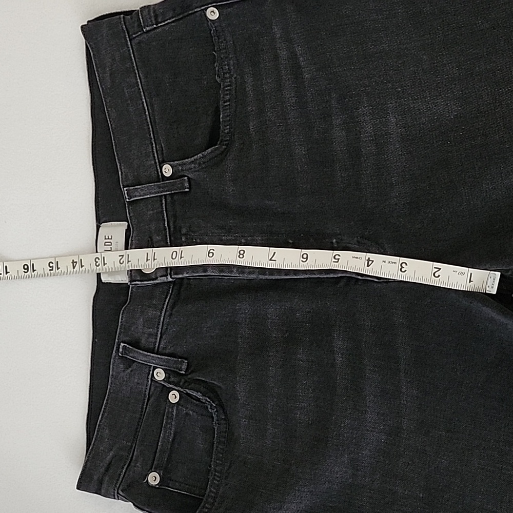 Agolde Riley Jeans High Rise Straight Crop Leg - Picture 13 of 16